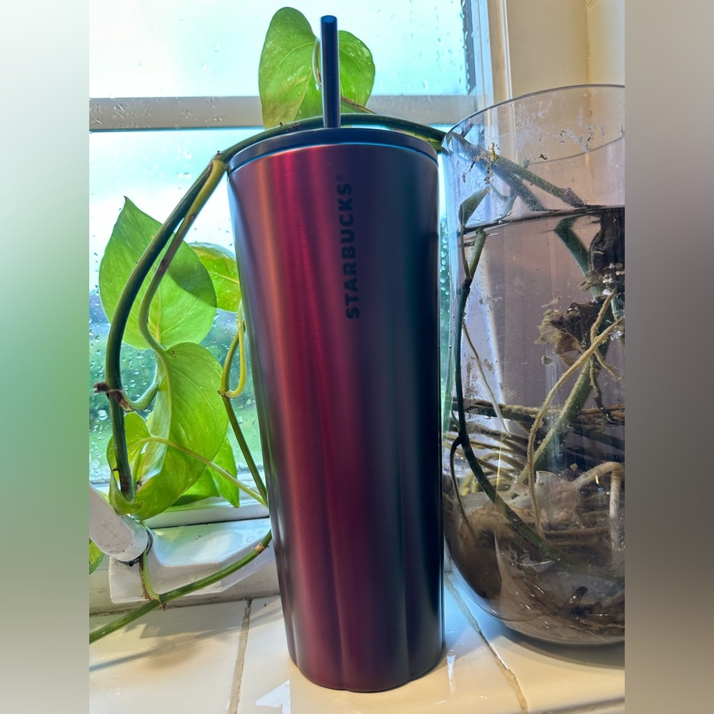 New Starbucks stainless steel color shift